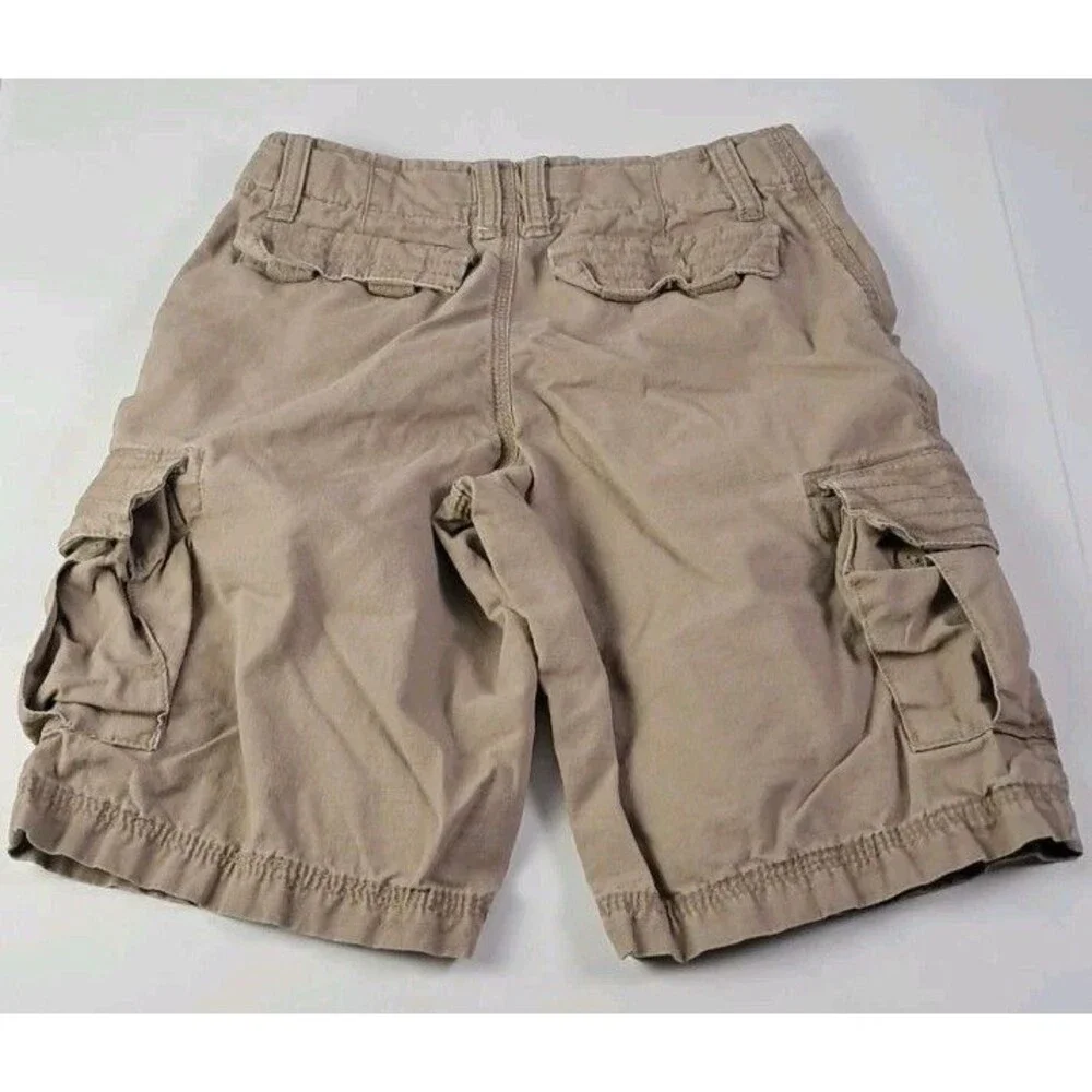 Urban Pipeline Boys Size 10 Khaki Cargo Shorts - Picture 2 of 5